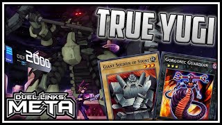 True Yugi Deck NEW Gorgonic Guardian Ace Card Sentry Soldier of Stone YuGiOh Duel Links [upl. by Whelan560]