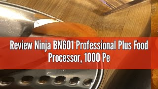 Review Ninja BN601 Professional Plus Food Processor 1000 Peak Watts 4 Functions for Chopping Slic [upl. by Hayifas]