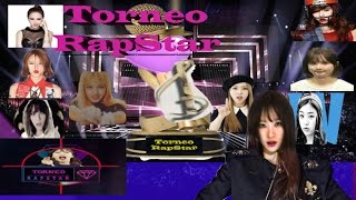 RapStar torneo vs JiminLisaHyunaLeEunhaMoonbyulKisumChaeyoung [upl. by Yrrek]