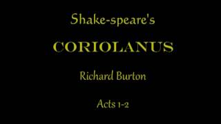 Shakespeare Coriolanus Acts 12 [upl. by Aiciruam]