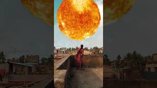 Sun Falling earth  The Oppressive Universe  Planet Falling  youtubeshorts shorts [upl. by Euqinad]