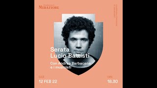 Serata dedicata a Lucio Battisti con Andrea Barbacane e i musicisti Pino Torre e Leo Martina [upl. by Ydoow]