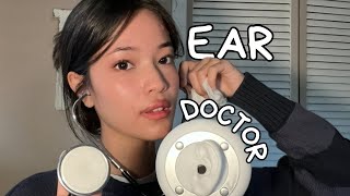 ASMR Healing Hurt Ears👂Gentle Ear Care amp Examination 🔍 Doctor Roleplay [upl. by Eicam]