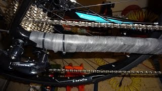 How to Make a Bicycle Chainstay Protector [upl. by Negaem283]