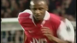 Patrick Vieira Goal vs Man Utd [upl. by Ajroj]