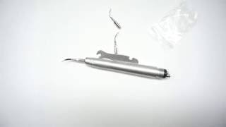 TRAS03 Dental Ultrasonic Air Scaler Handpieces with 3 pic Scaler Tips  Treedental [upl. by Eiramik999]