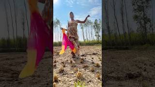 Hamarar khatiya bichauna😍❤️village india dance respect love burjkhalifa song [upl. by Jerz]