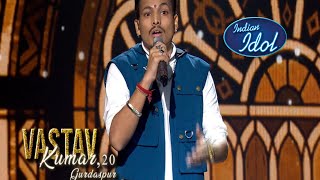 Today episode  INDIAN IDOL SEASON 15  Vastav Kumar की gala round emotional performance🥲 [upl. by Inaoj]