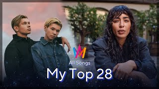 My Top 28  Melodifestivalen 2023 🇸🇪  Sweden Eurovision 2023 with comments [upl. by Atteynek]