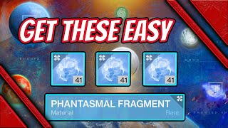 destiny 2 how to get phantasmal fragments [upl. by Siron]