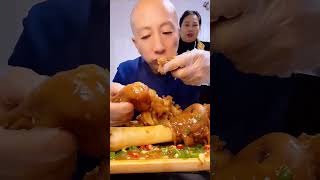 ASMR FOOD 먹방  Pork Belly ​ Doul Mukbang 122 shorts MUKBANG [upl. by Tsirc]