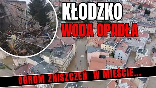 Kłodzko POWÓDZ  Miasto w trakcie oraz chwile PO  Dramatyczne porównanie [upl. by Marylin]