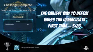 Defeating Weiss for the first time  Final Fantasy VII Remake Intergrade [upl. by Itirahc]