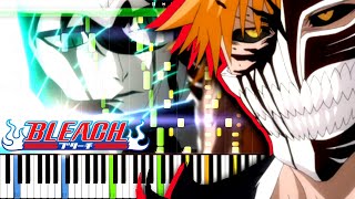 Bleach  Encirclement Battle Ichigo Vs Ulquiorra  Piano Tutorial [upl. by Nerland]