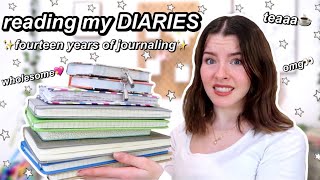 reading my old DIARIES  I’ve been journaling for 14 years [upl. by Nur]