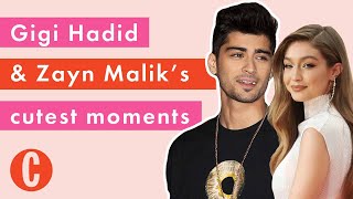 Gigi Hadid and Zayn Maliks cutest moments from how they met to baby news  Cosmopolitan UK [upl. by Retrop]