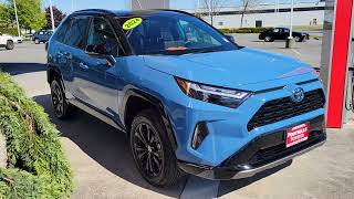 Certified PreOwned 2024 Toyota RAV4 Hybrid XSE in Cavalry Blue [upl. by Inoj]