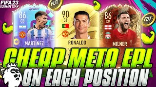 FIFA 23  BEST CHEAP OVERPOWERED PREMIER LEAGUE PLAYERS😱💪 BEST CHEAP TEAM FUT 23  ULTIMATE TEAM💰🤑 [upl. by Ylrebmit]