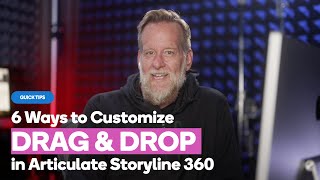 6 Ways to Customize Storyline360 DragandDrop Interactions [upl. by Anivid996]