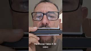 The Winner Takes It All  ABBA Chromatic harmonica cover [upl. by Tewfik51]