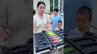 🥰 Unique street food 🥳 streetfood satisfying satisfyingvideo [upl. by Adnolaj257]