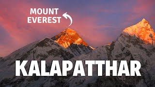 KALAPATTHAR  MOUNT EVEREST VIEWPOINT  5644M  4K [upl. by Atnohsal]