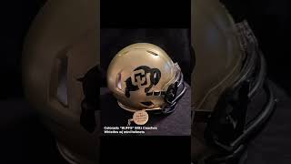 Introducing My Colorado “BUFFS” Blitz Coaches Line of Whistles w Official Mini Helmets… [upl. by Nette]