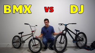 BMX vs Dirt Jumper MTB Whats the Difference [upl. by Tedra]