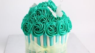 Giant Cupcake Cake Rosies Dessert Spot [upl. by Hakym]