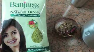 HENNA HAIR COLOR AT HOME  How to make Henna Hair Dye at home [upl. by Ahsieat]