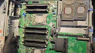 Dell PowerEdge R730 Server Motherboard Replacement Tutorial [upl. by Ellerihs960]