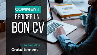 2COMMENT REDIGER un bon CV [upl. by Akcirderf]