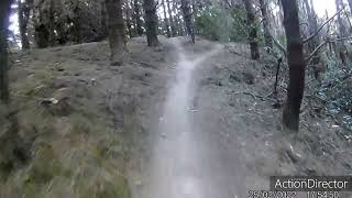 Tumeke bike trail at Colonial Knob in Porirua [upl. by Enylodnewg]