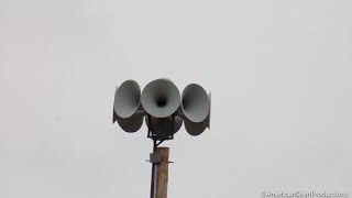 ASC T121 siren testSurprise Ambience  Farber Mo Audrain county tornado siren test [upl. by Liana294]