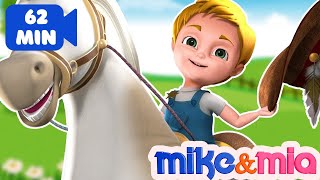 Yankee Doodle Nursery Rhyme  Kinds Songs  Collection of Nursery Rhymes for Children by Mike amp Mia [upl. by Dennis699]