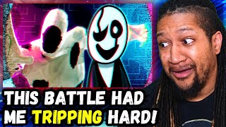 Freshy Kanal  The Spot vs W D Gaster RAP BATTLE  Reaction [upl. by Neelasor]