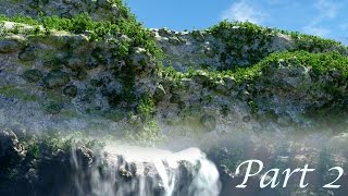 Create Gorgeous Waterfalls  Blender Tutorial  02  Realistic Environment [upl. by Bell]