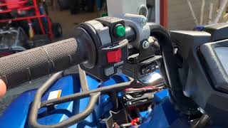 Warn ProVantage 2500 Winch on 2019 Yamaha Grizzly [upl. by Riehl]