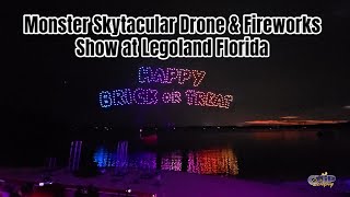 Experience the Magic of Legolands FULL Monster Skytacular Drone amp Fireworks Show legolandflorida [upl. by Einre471]