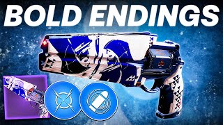 Is Bold Endings The BETTER Wardens Law  Crafted God Roll [upl. by Akkimat]