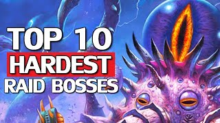 Top 10 Hardest Raid Bosses In Vanilla WoW [upl. by Rhianon]