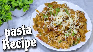 Unique Cheesy Tomato Pasta Recipe  Hot amp Spicy Cheesy Pasta  Chinese Style Pasta By Kitcheniii [upl. by Ilak]