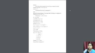 Normalizer  Lemma  Algebra  VHNSNCollege Autonomous [upl. by Nosnor938]