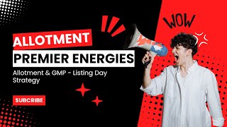 Premier Energies IPO Allotment Time  Premier Energies IPO Allotment Status  Premier Energies IPO [upl. by Burleigh897]