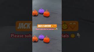 How to make a pumpkin jack o lantern 🎃🧡 halloween pumpkin halloweenkids makehalloween [upl. by Ynaoj815]