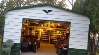 New Garage Review Eagle Carports What a great deal [upl. by Domonic]