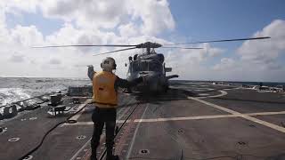 USS Roosevelt Brings New Capabilities to US 6th Fleet [upl. by Briny424]