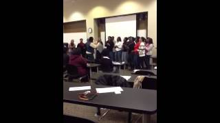 Winthrop University Association of Ebonites Gospel Choir [upl. by Atirihs]