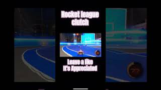 Rocket league clutch at 0 seconds left [upl. by Albertson]