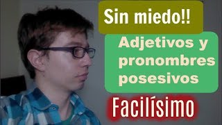 adjetivos posesivos y pronombres posesivos del inglés en 5 minutos  language society and culture [upl. by Teerprah830]